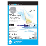 Daler Rowney Simply A4 Watercolour Pad GOODS ASDA   