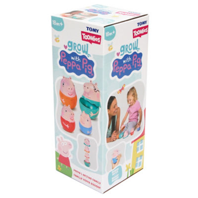 Tomy Toomie Peppa's Redefamilie badeleke (britisk merke)