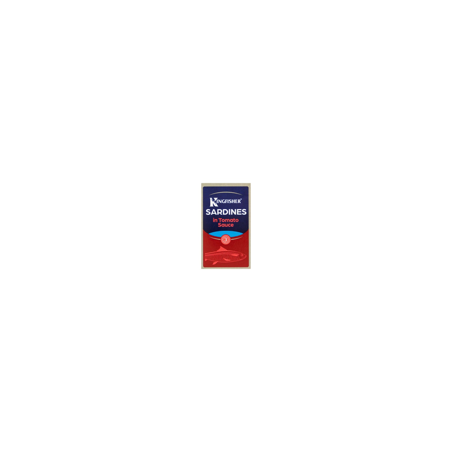 Kingfisher Sardines in Tomato Sauce 120g - British product