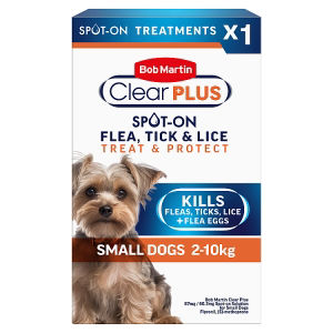 Bob Martin spot-on for small dogs 1 pipette - British product
