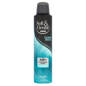 Soft & Gentle Men Ocean Breeze antiperspirant deodorant 250ml, UK version
