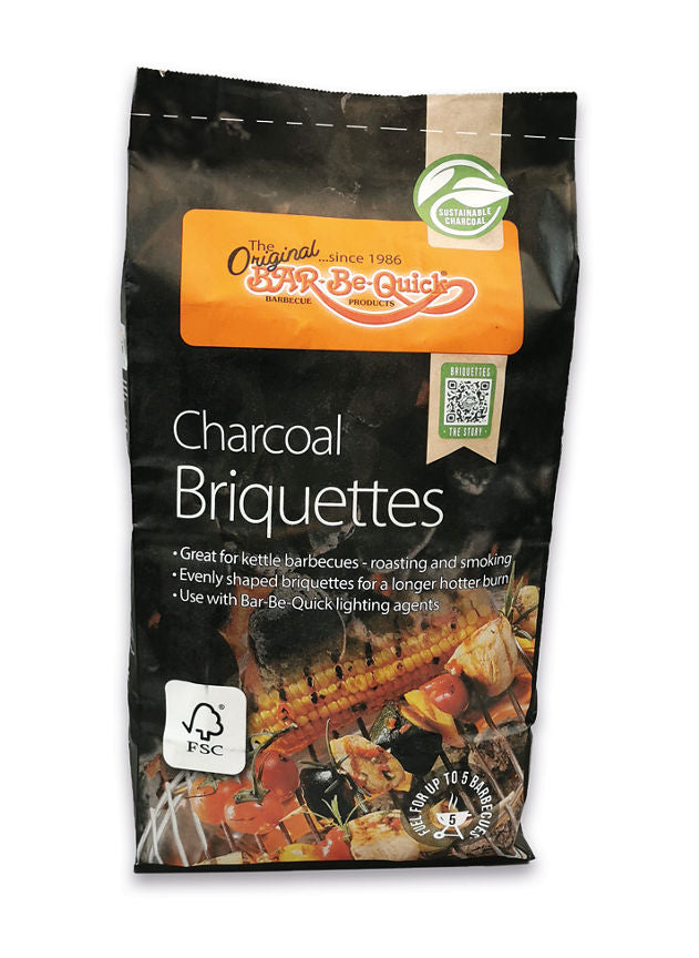 Bar-Be-Quick Barbecue Briquettes FSC