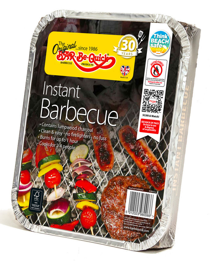 Bar-Be-Quick Instant Barbecue FSC GOODS ASDA   