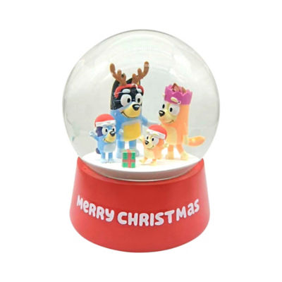 Bluey snowglobe multi-colour 12x10x10cm (British brand)