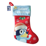 Bluey Christmas stocking fabric 48.5 x 33cm, imported from the UK