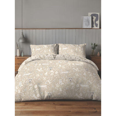 Silentnight cotton rich reversible duvet set king - British product