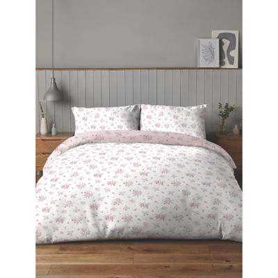 Silentnight cotton rich reversible duvet set king size - British product