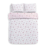 Silentnight cotton rich reversible duvet set king size - British product