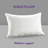Slumberdown Luxury Cotton Touch medium pillow, UK version