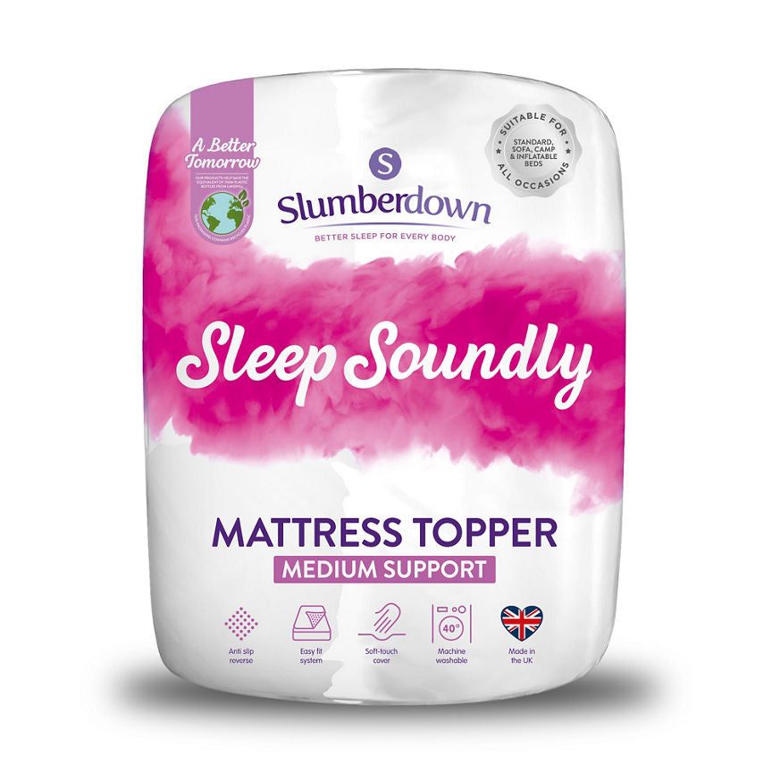 Slumberdown Slumberdown Rebound Mattress Topper - Single GOODS ASDA   