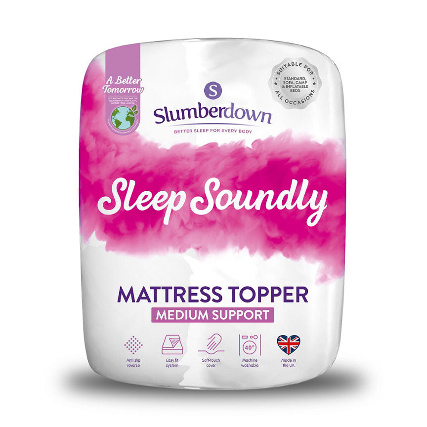 Slumberdown Rebound Mattress Topper - Double GOODS ASDA   