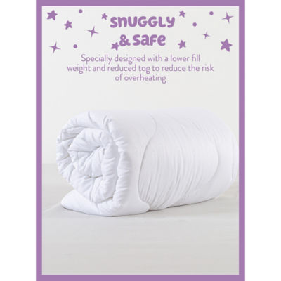 Slumberdown Little Slumbers cot bed duvet 4 tog 120x150cm (British brand)