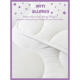 Slumberdown Little Slumbers cot bed duvet 4 tog 120x150cm (British brand)