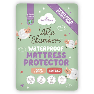 Slumberdown Little Slumbers cot bed mattress protector 70x140cm - British product