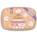 Little Slumbers cot bedding set 4 tog, imported from the UK