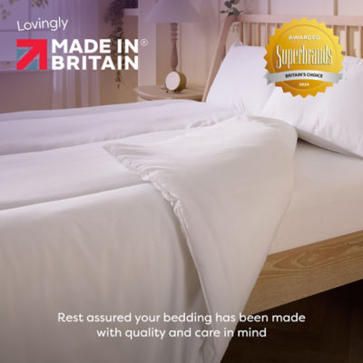 Slumberdown Sleep Softly 10.5 TOG duvet king, imported from the UK