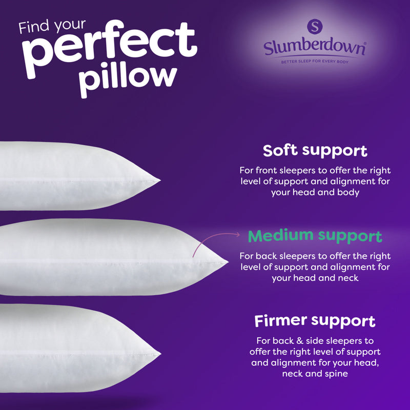 Slumberdown Just Sleep pillow 74x48cm - British product