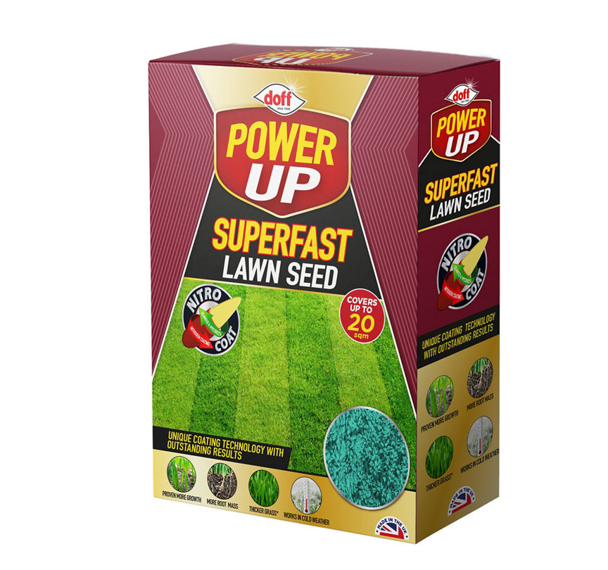 DOFF Power Up Lawn Seed 1kg GOODS ASDA   