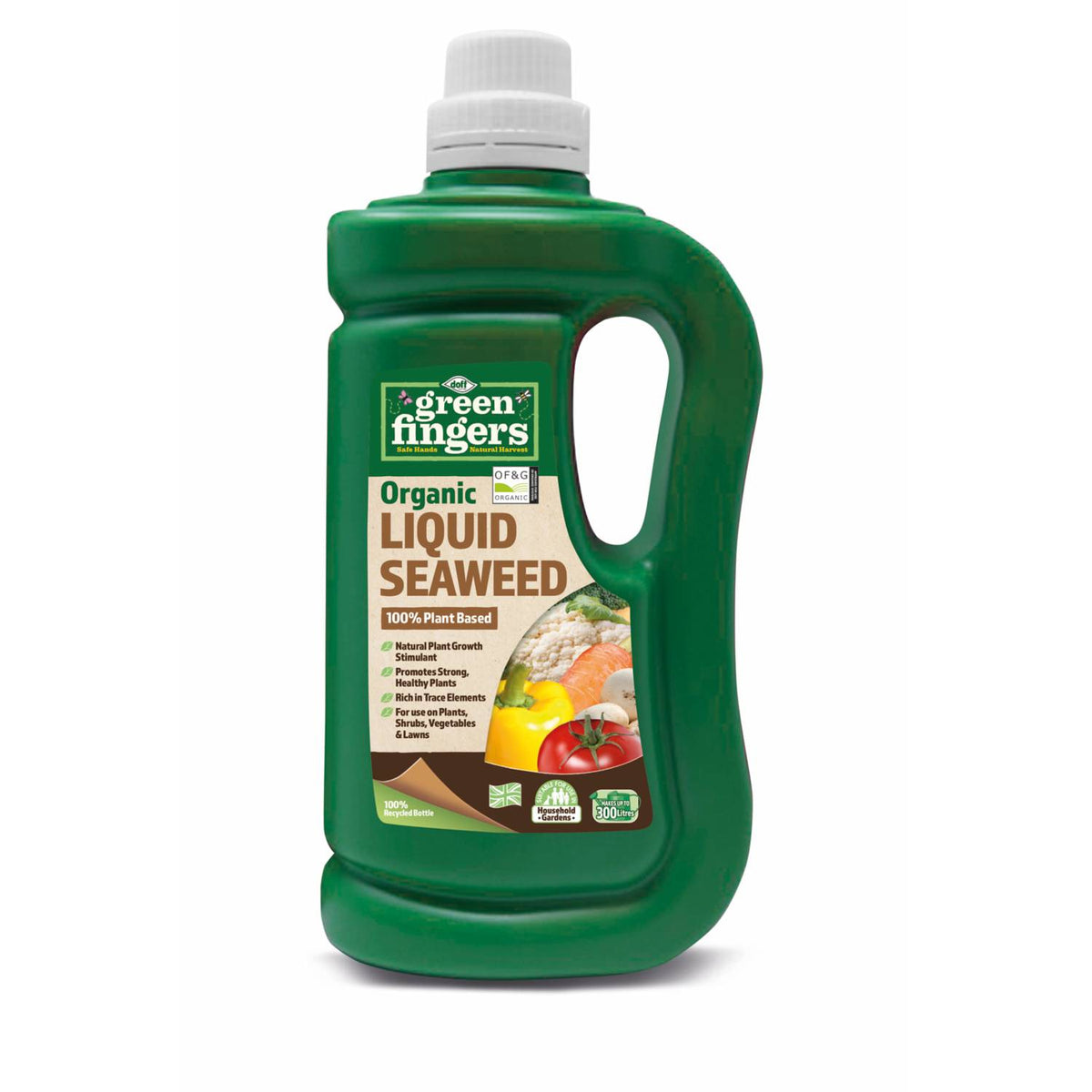 Green Fingers organic liquid seaweed 1L - British product