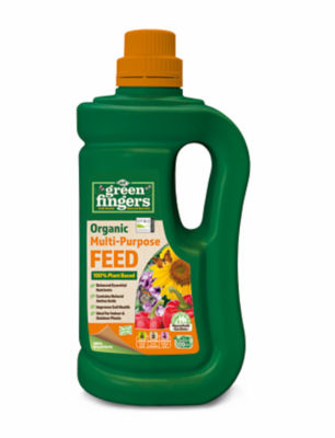 Green Fingers organic plant feed concentrate 900ml (British brand)