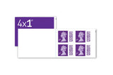 Royal Mail Briefmarken der 1. Klasse, 4er-Packung, importiert aus Großbritannien