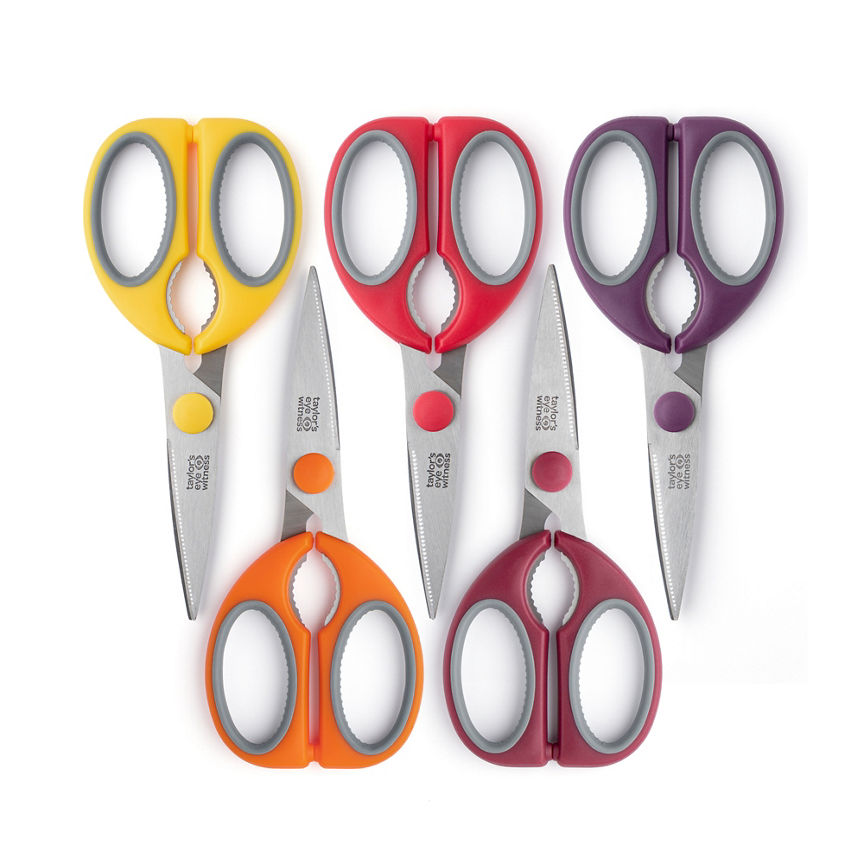 Taylor's Eye Witness Soft Grip Scissors - Colour May Vary GOODS ASDA   