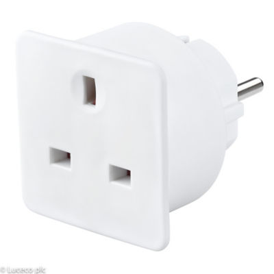 Masterplug European Travel Adaptor for UK plugs (British brand)