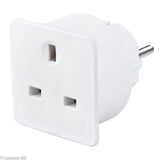 Masterplug European Travel Adaptor for UK plugs (British brand)