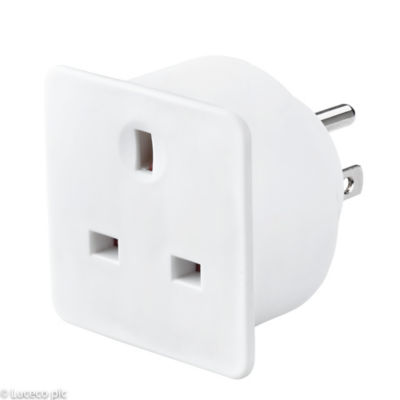 Masterplug intercontinental travel adaptor - UK version