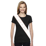 Amscan rose gold bride to be sash, imported from the UK