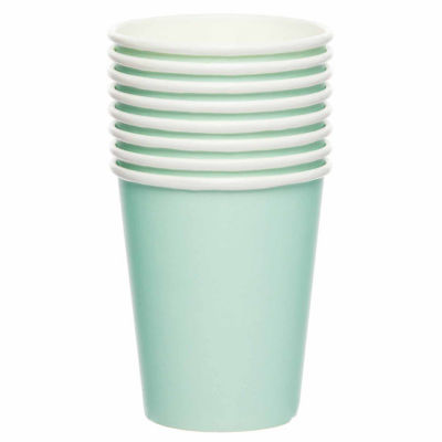 Amscan duck egg paper cups 237ml 8 pack, UK version