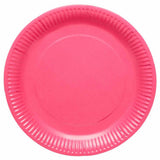 Amscan bubblegum paper plates 23cm 8 pack, imported from the UK
