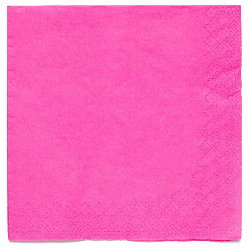 Amscan 20 Bubblegum Luncheon Paper Napkins