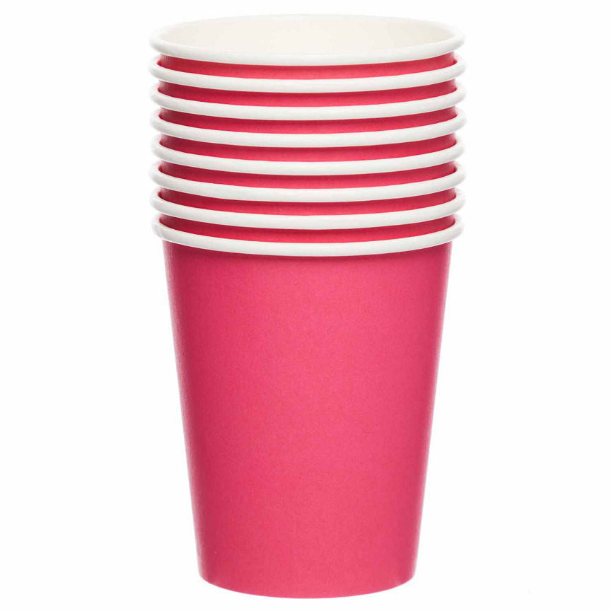 Amscan 8 Bubblegum Paper Cups