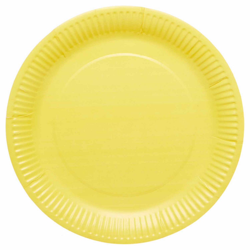 Amscan 8 Buttercup Paper Plates GOODS ASDA   