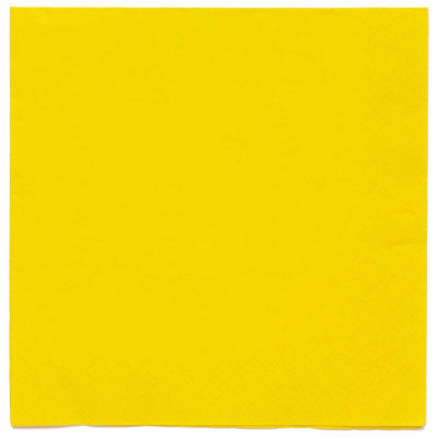 ASDA Amscan Buttercup Luncheon Paper Napkins 33cm 20 Pack- Buy online at McGrocer