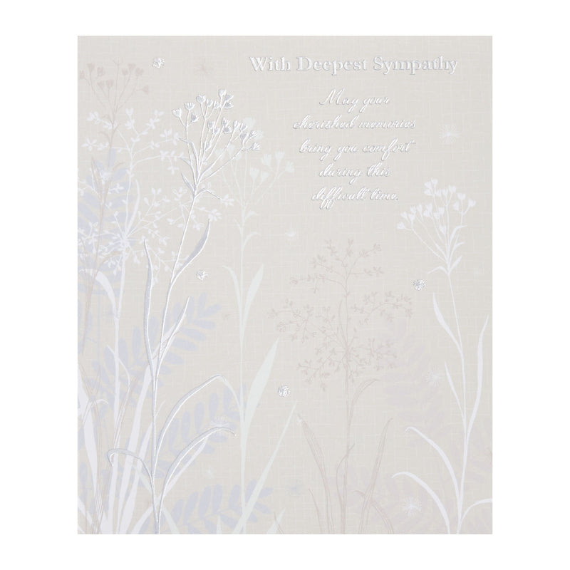 George Home sympathy card with envelope, UK version