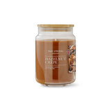 Wax Lyrical Large Hazelbut Crepe candle, UK version