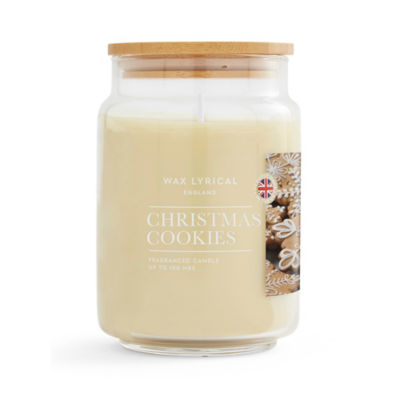 Wax Lyrical Large Christmas Cookies Candle - British product