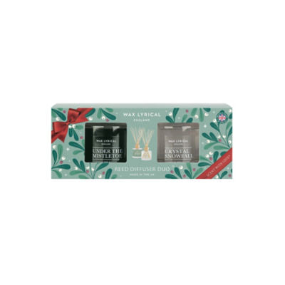 Wax Lyrical reed diffuser duo set 200ml (British brand)