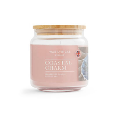 Wax Lyrical Coastal Charm medium jar candle (British brand)