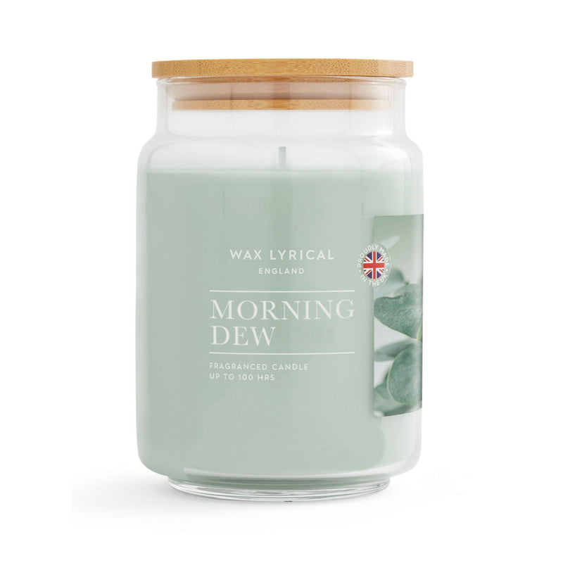 Wax Lyrical Morning Dew large jar candle (British brand)