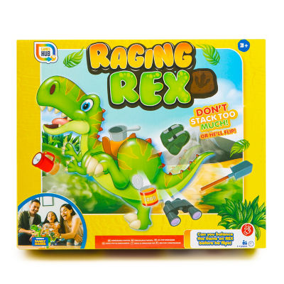 Games Hub Dino Raging Rex dinosaur game, UK version