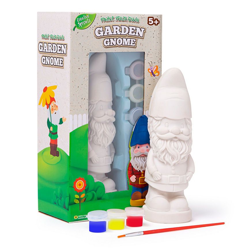 Creative Sprouts Paint Your Own Gnome GOODS ASDA   