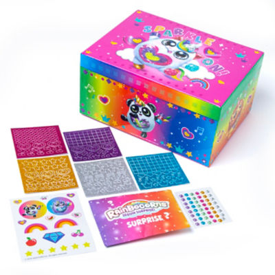 Rainbocorns mosaic jewellery box craft set, UK version