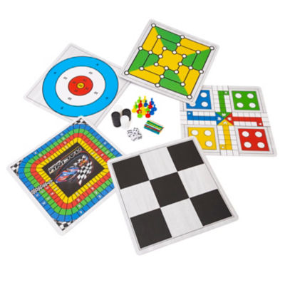 Game Hub 100 Classic Games board game set, UK version