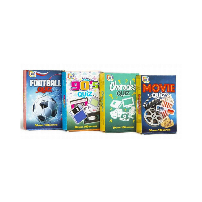 Games Hub quiz card game 50 cards - British product