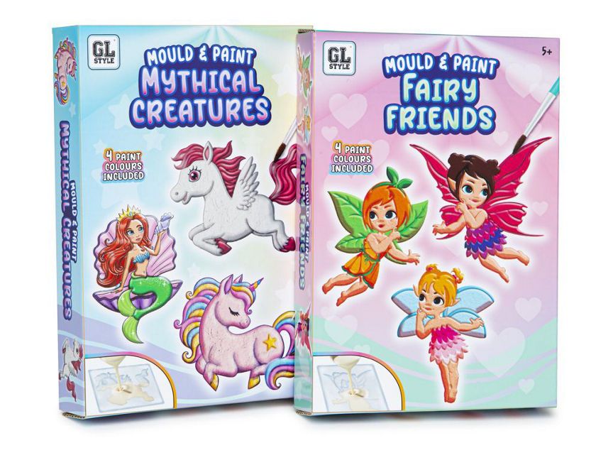 GL Style Mould and Paint Mythical Creatures & Fairy ( Age 5 Years+) GOODS ASDA   