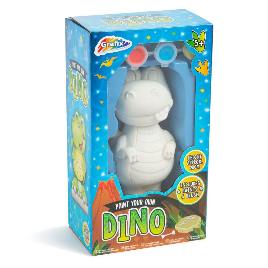 Grafix Paint Your Own Dino ( Age 5 Years +) GOODS ASDA   