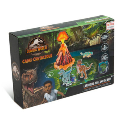 Jurassic World Camp Cretaceous volcano set, UK version